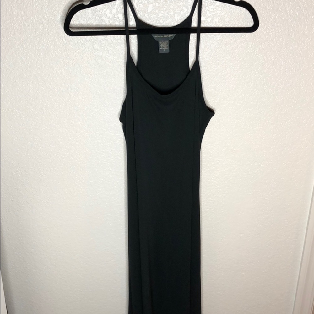 Banana Republic Black Summer Maxi Dress
